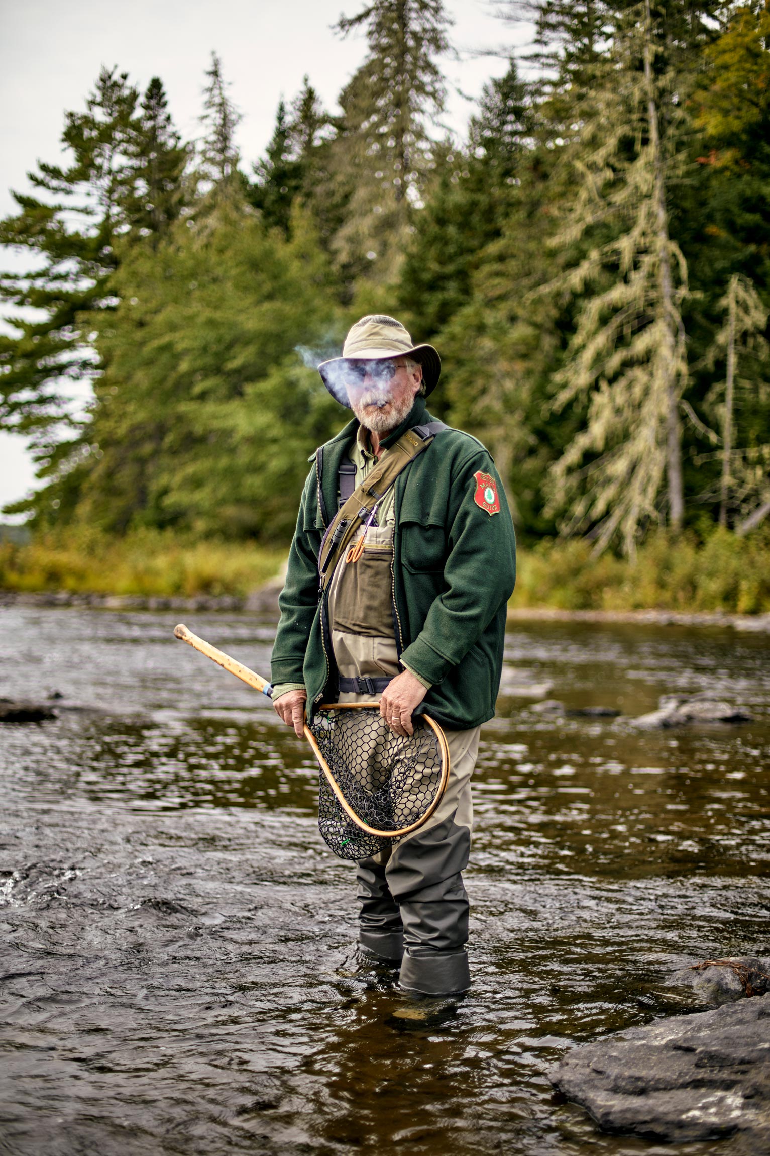  North woods fly fishing maine